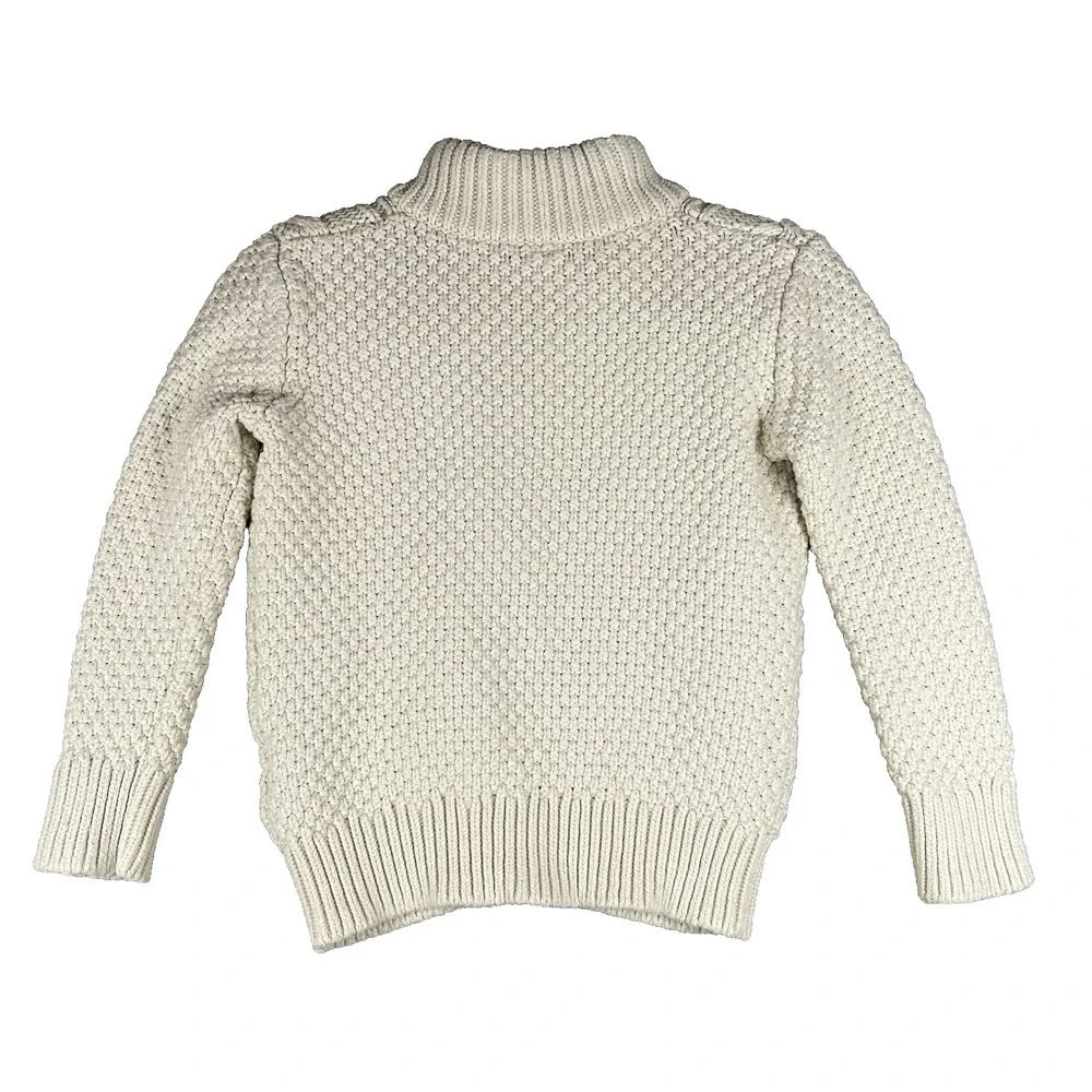BABY‎ GAP Cable Knit Sweater Size 4 years Beige Pullover Christmas Photos Preppy